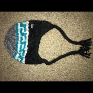 Bula Winter Hat/Beanie Blue/Black/Teal